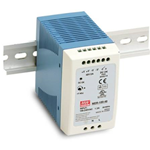 MDR-100-24 power supply with universal input - 24V / 4A output