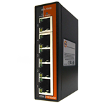 Switch Ethernet industriale su guida DIN con 5 porte 10/100Base-T(X)